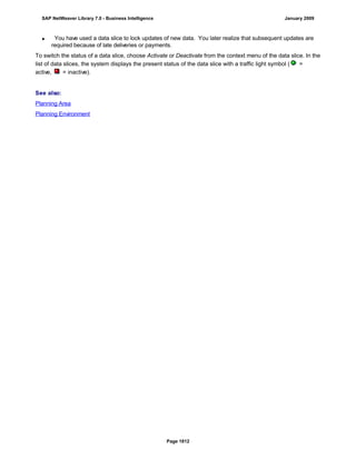 SAP BI 7.0 Info Providers