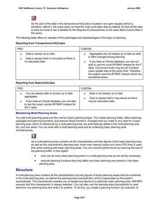 SAP BI 7.0 Info Providers