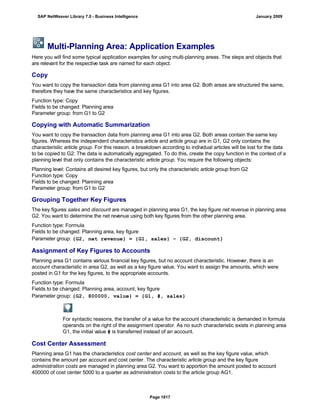 SAP BI 7.0 Info Providers