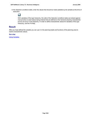 SAP BI 7.0 Info Providers