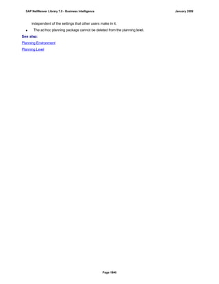 SAP BI 7.0 Info Providers