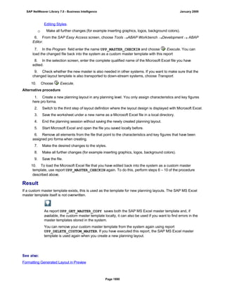 SAP BI 7.0 Info Providers