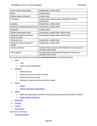 SAP BI 7.0 Info Providers