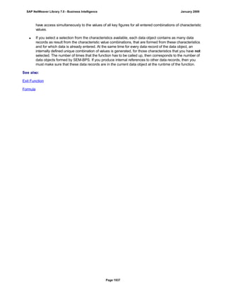 SAP BI 7.0 Info Providers