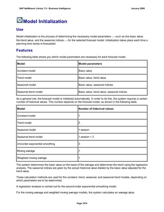 SAP BI 7.0 Info Providers