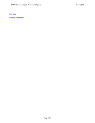 SAP BI 7.0 Info Providers