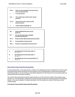 SAP BI 7.0 Info Providers