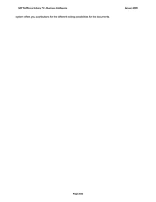 SAP BI 7.0 Info Providers