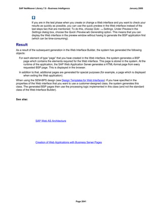 SAP BI 7.0 Info Providers