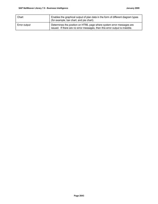 SAP BI 7.0 Info Providers