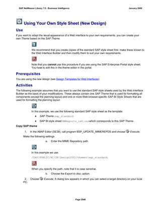SAP BI 7.0 Info Providers
