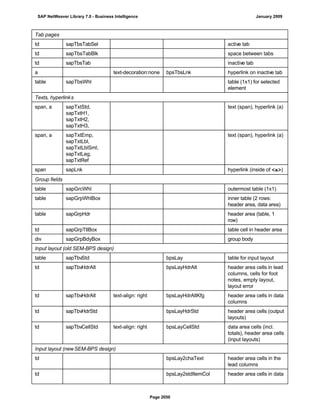 SAP BI 7.0 Info Providers