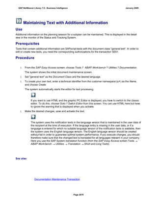 SAP BI 7.0 Info Providers