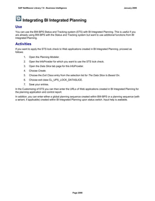 SAP BI 7.0 Info Providers