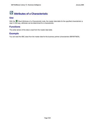 SAP BI 7.0 Info Providers