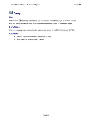 SAP BI 7.0 Info Providers