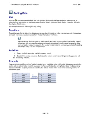SAP BI 7.0 Info Providers