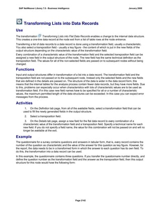 SAP BI 7.0 Info Providers