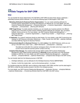 SAP BI 7.0 Info Providers