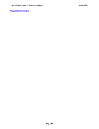 SAP BI 7.0 Info Providers