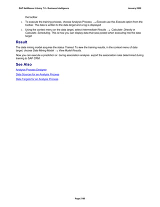 SAP BI 7.0 Info Providers