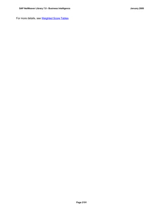 SAP BI 7.0 Info Providers