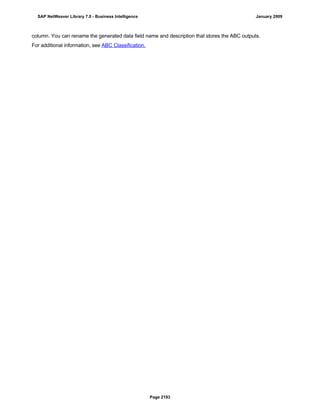 SAP BI 7.0 Info Providers