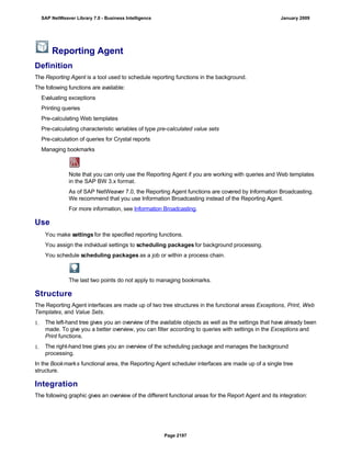 SAP BI 7.0 Info Providers