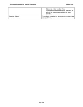 SAP BI 7.0 Info Providers