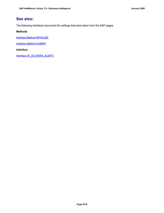 SAP BI 7.0 Info Providers