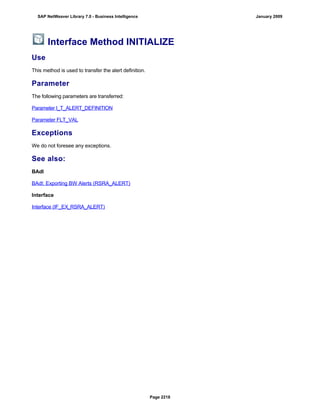 SAP BI 7.0 Info Providers