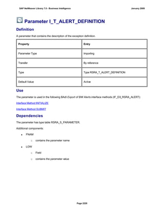 SAP BI 7.0 Info Providers