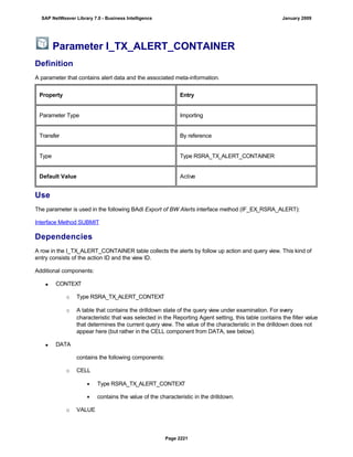 SAP BI 7.0 Info Providers