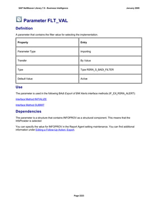 SAP BI 7.0 Info Providers
