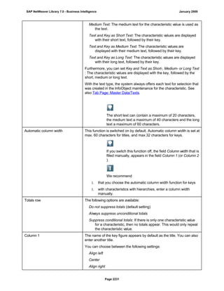 SAP BI 7.0 Info Providers