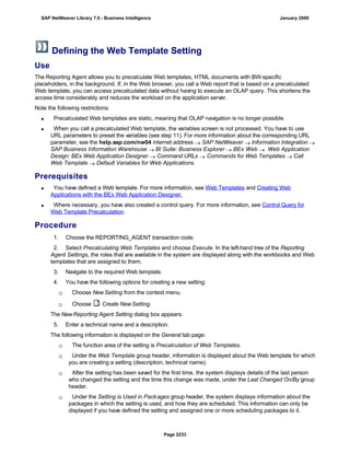 SAP BI 7.0 Info Providers