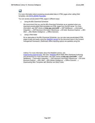 SAP BI 7.0 Info Providers