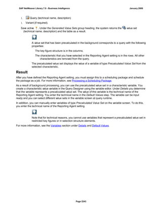 SAP BI 7.0 Info Providers