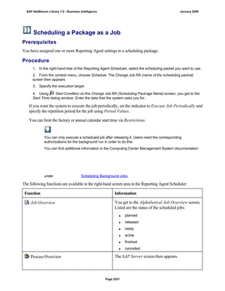 SAP BI 7.0 Info Providers