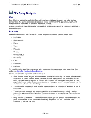 SAP BI 7.0 Info Providers