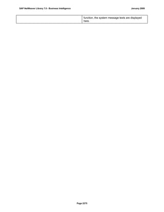 SAP BI 7.0 Info Providers