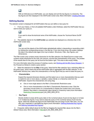 SAP BI 7.0 Info Providers