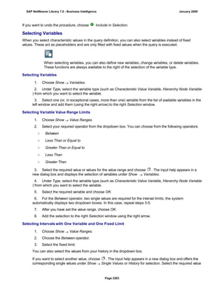 SAP BI 7.0 Info Providers