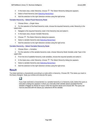 SAP BI 7.0 Info Providers