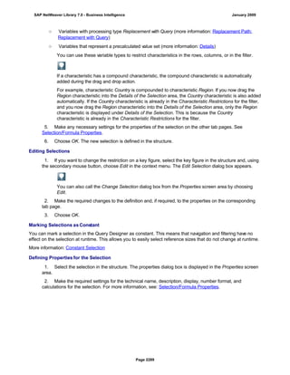 SAP BI 7.0 Info Providers