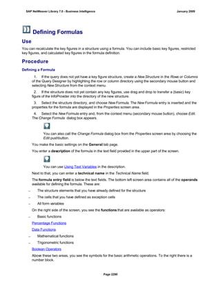 SAP BI 7.0 Info Providers