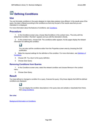 SAP BI 7.0 Info Providers