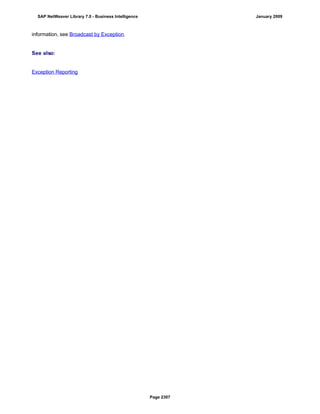 SAP BI 7.0 Info Providers