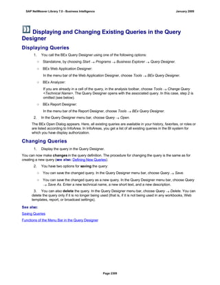 SAP BI 7.0 Info Providers