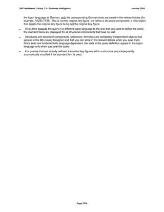 SAP BI 7.0 Info Providers